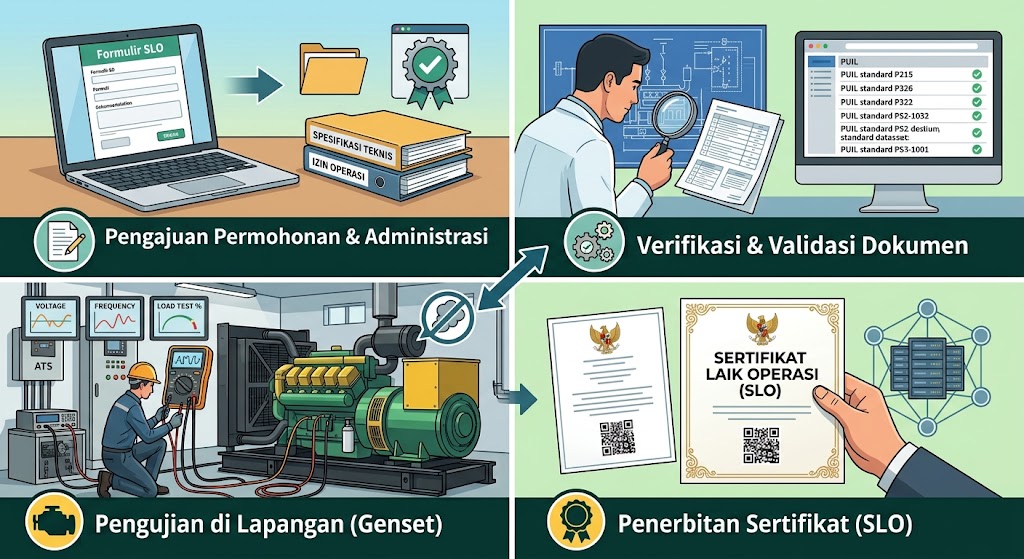 Proses Sertifikasi SLO Genset